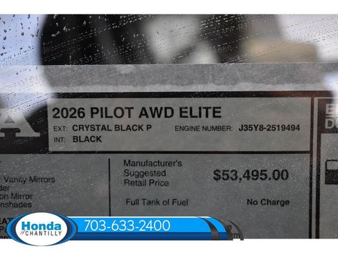 New 2026 Honda Pilot Elite image 40