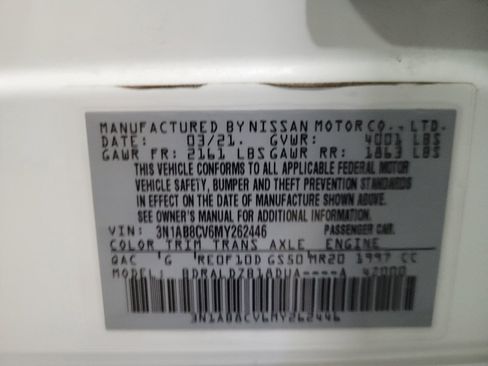Used 2021 Nissan Sentra SV FWD image 33