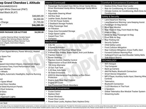 Used 2021 Jeep Grand Cherokee L Laredo AWD/4WD image 2