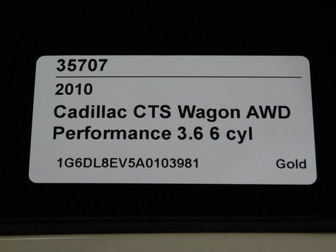 Used 2010 Cadillac CTS Performance image 86