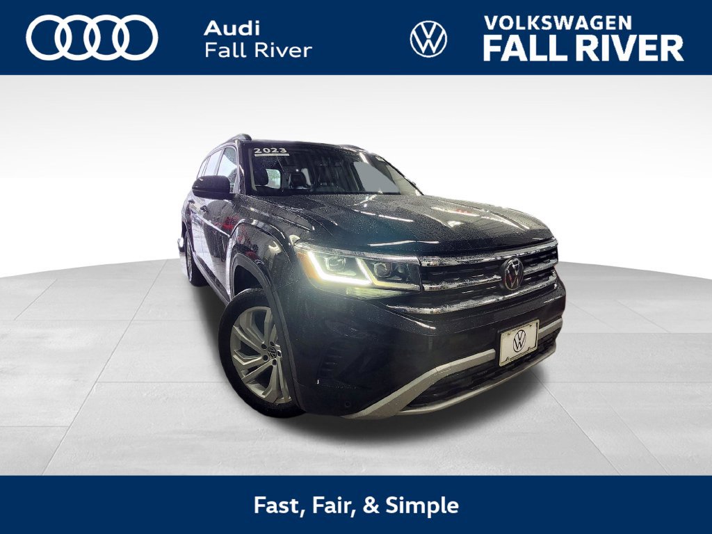 Certified 2023 Volkswagen Atlas SE w/ Panoramic Sunroof Package AWD/4WD image 1