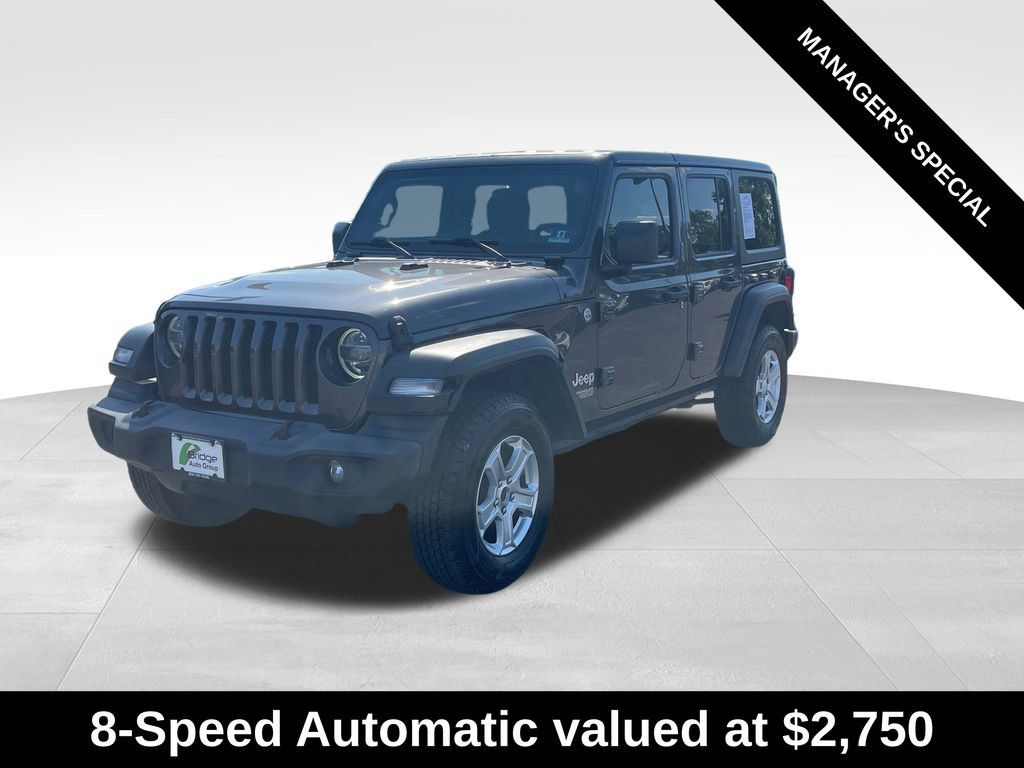 Used 2020 Jeep Wrangler Unlimited Sport S AWD/4WD image 3