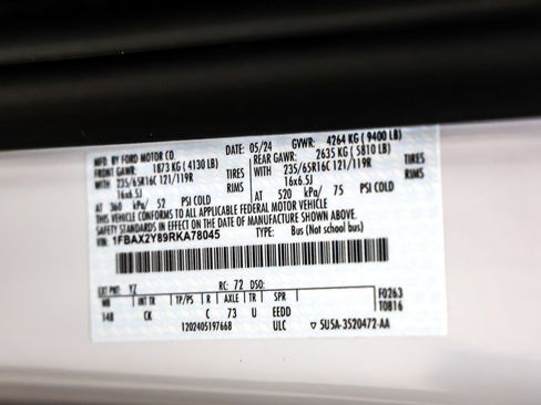 Used 2024 Ford Transit 350 XLT image 21