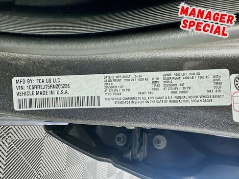 Used 2024 RAM 1500 Laramie RWD image 29
