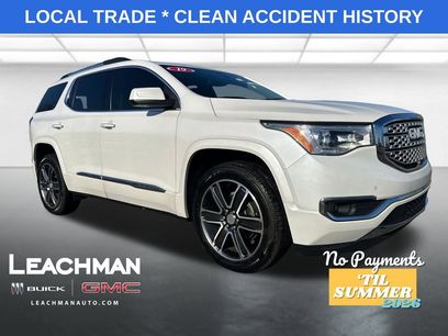 Used 2019 GMC Acadia Denali w/ Technology Package