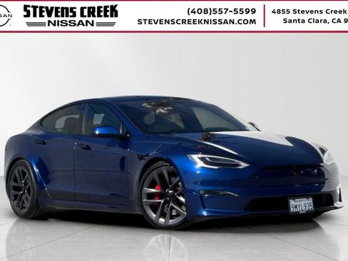 Used 2021 Tesla Model S Plaid AWD/4WD image 1