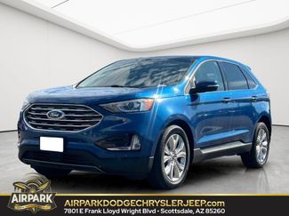 Used 2020 Ford Edge Titanium w/ Class II Trailer Tow Package AWD/4WD video 1