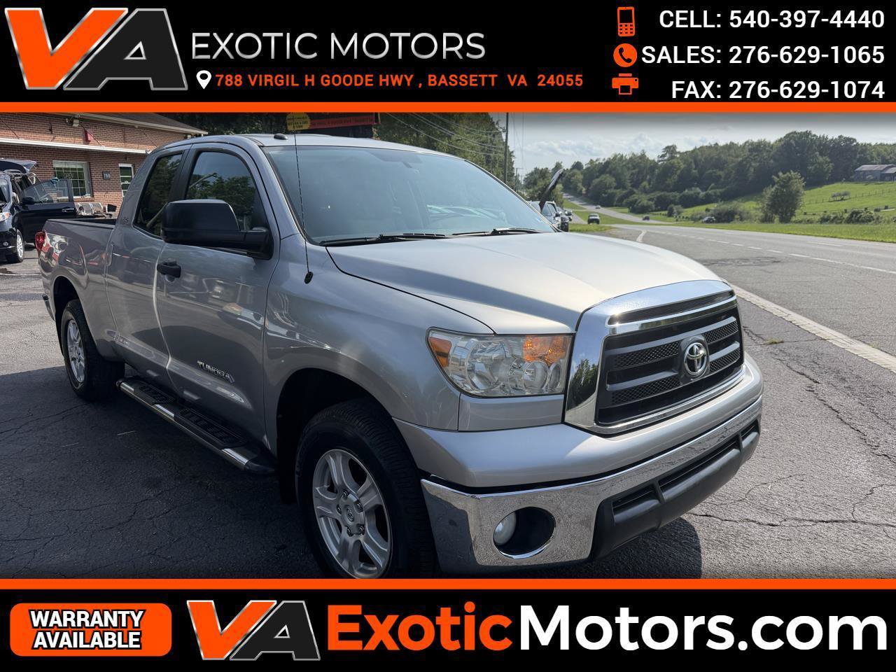 Used 2010 Toyota Tundra 2WD Double Cab w/ SR5 Pkg image 1