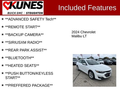 Used 2024 Chevrolet Malibu LT FWD image 2