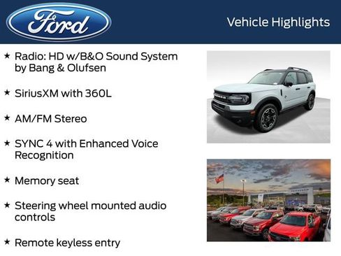 New 2026 Ford Bronco Sport Outer Banks w/ Outer Banks Tech Package+ AWD/4WD image 8