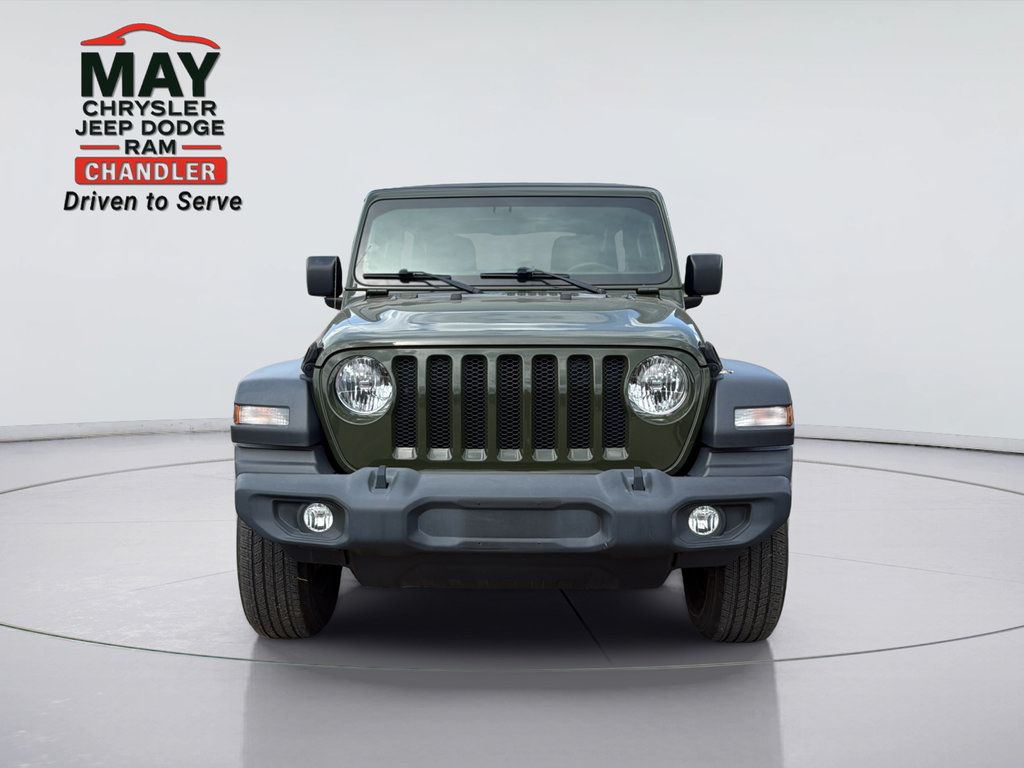 Certified 2021 Jeep Wrangler Unlimited Sport AWD/4WD image 2