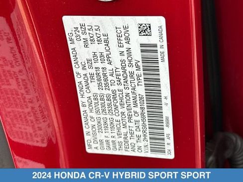 Used 2024 Honda CR-V Sport image 32