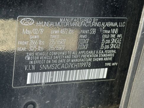 Used 2019 Hyundai Santa Fe SE image 15