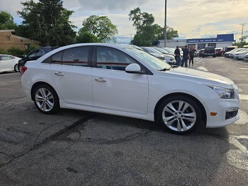 Used 2015 Chevrolet Cruze LTZ w/ Sun, Sound and Sport Package FWD image 2