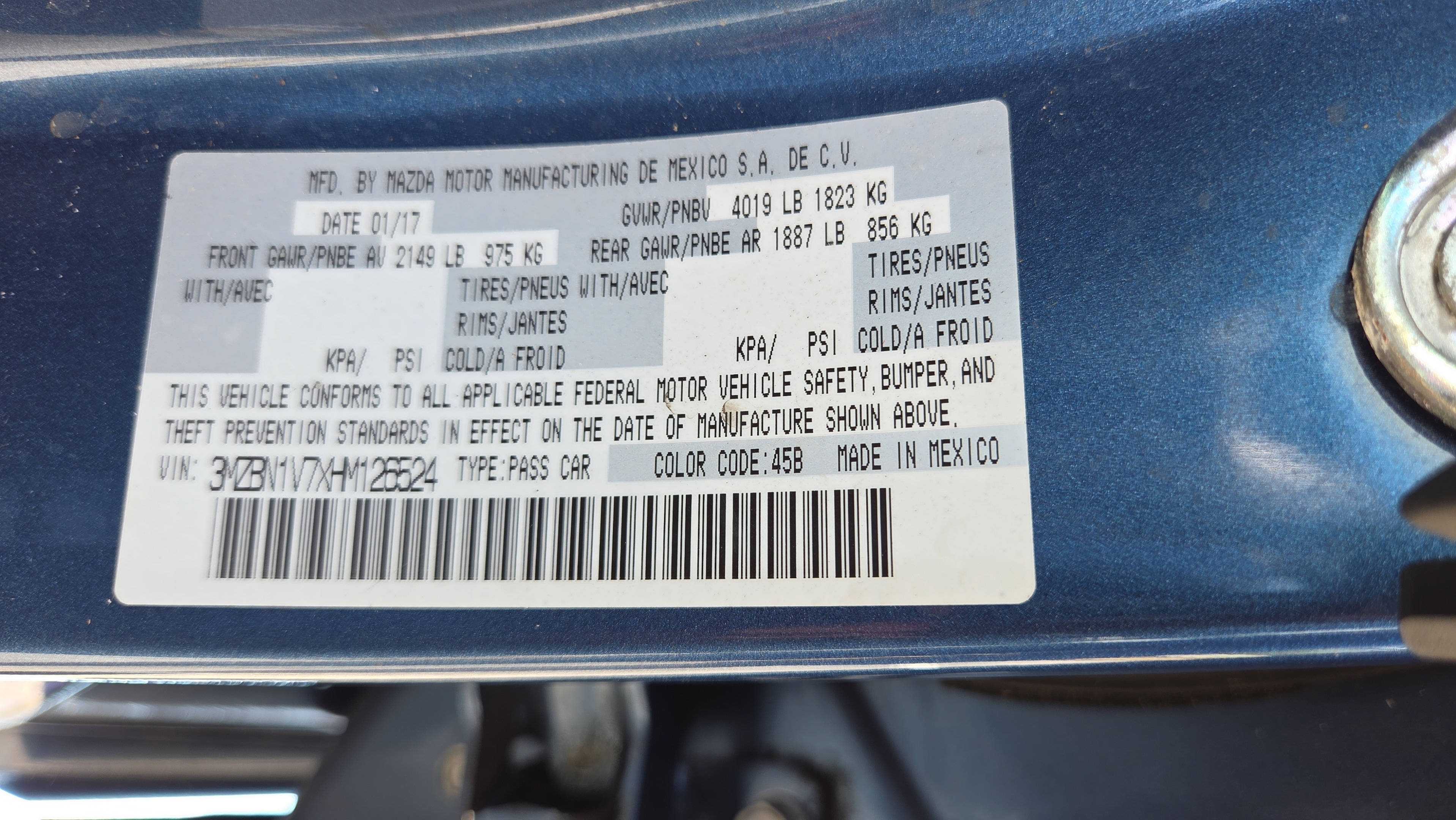 Used 2017 MAZDA MAZDA3 Touring FWD image 21