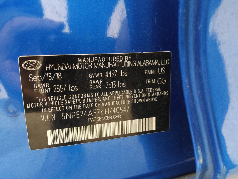 Used 2019 Hyundai Sonata SE FWD image 33