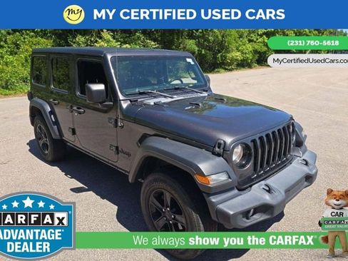 Used 2020 Jeep Wrangler Unlimited Sport AWD/4WD image 2