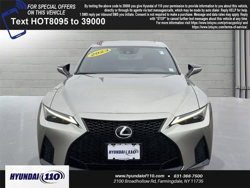 Used 2023 Lexus IS 350 F Sport image 2