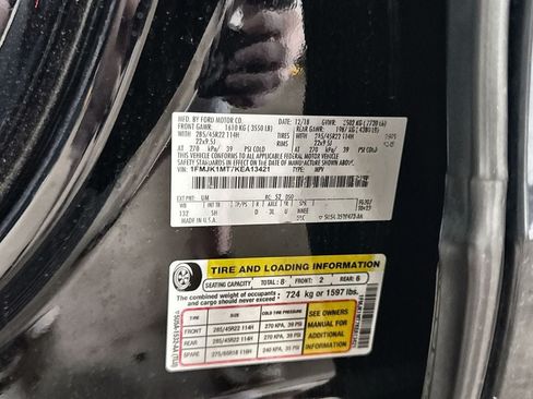 Used 2019 Ford Expedition Max Platinum AWD/4WD image 9
