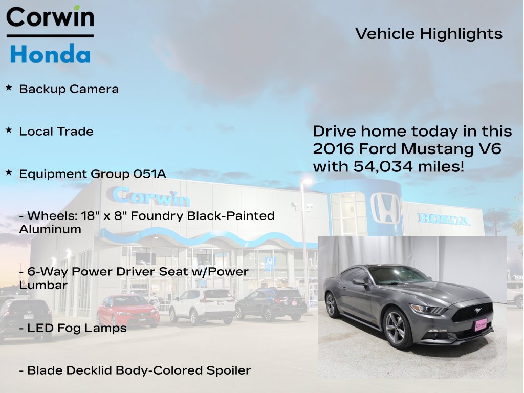 Used 2016 Ford Mustang Coupe w/ Equipment Group 051A RWD image 6