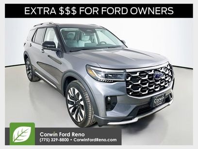 New 2026 Ford Explorer Platinum