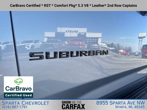 Certified 2025 Chevrolet Suburban RST w/ Comfort Package AWD/4WD image 9