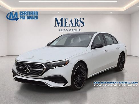 Used 2024 Mercedes-Benz E 350 4MATIC Sedan image 1