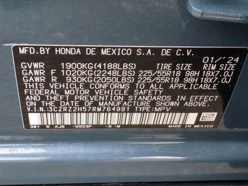 Used 2024 Honda HR-V Sport image 32