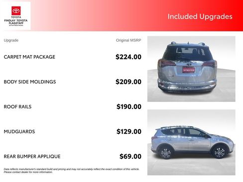Used 2018 Toyota RAV4 LE w/ Carpet Mat Package AWD/4WD image 5