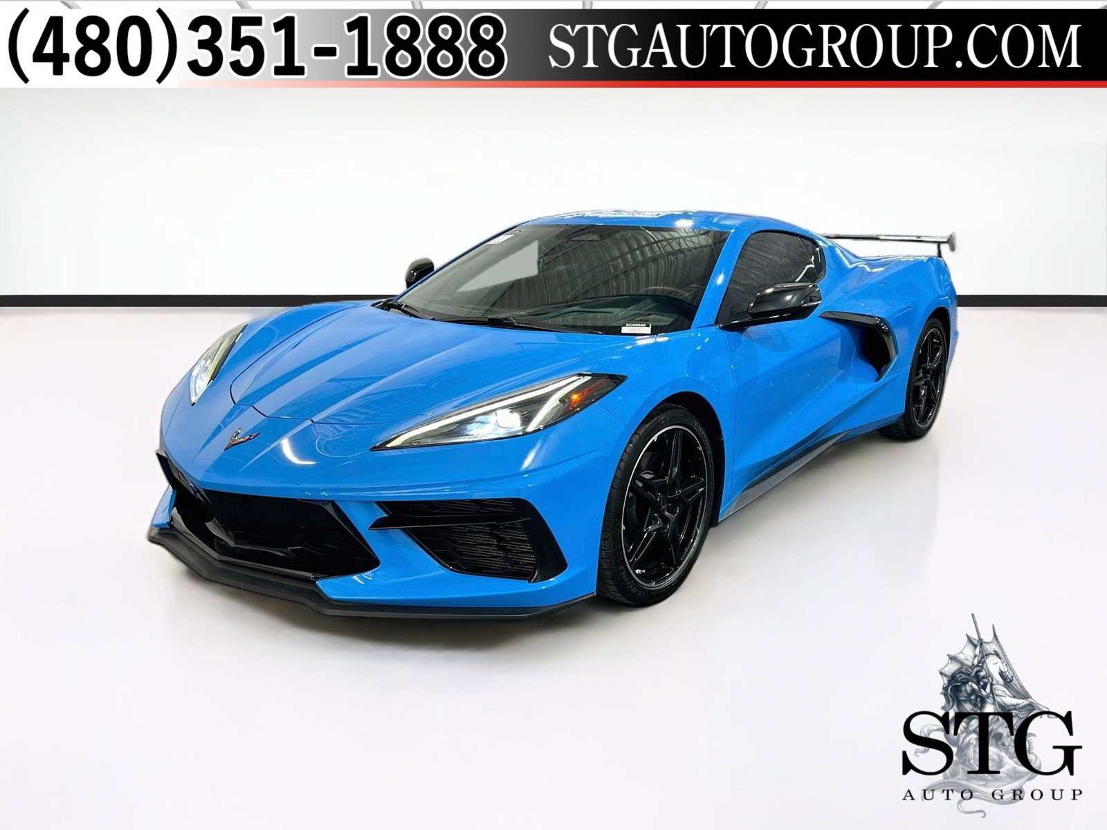 Used 2025 Chevrolet Corvette Stingray Coupe w/ Battery Protection Package RWD image 1