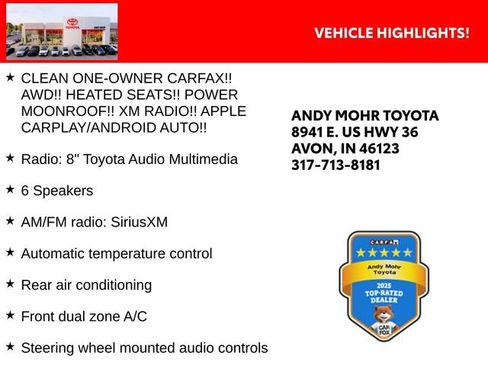 Used 2025 Toyota Highlander XSE AWD/4WD image 2