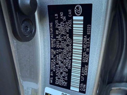 Used 2020 Lexus ES 350 w/ Premium Package FWD image 29
