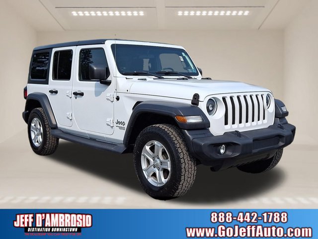 Certified 2018 Jeep Wrangler Unlimited Sport S AWD/4WD image 1