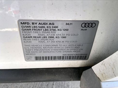 Used 2021 Audi Q5 2.0T Premium Plus w/ Premium Plus Package AWD/4WD image 34