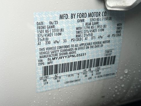 Used 2023 Lincoln Aviator Black Label Grand Touring w/ Class IV Trailer Tow Package image 30