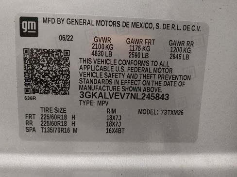 Used 2022 GMC Terrain SLT w/ Infotainment Package II AWD/4WD image 33