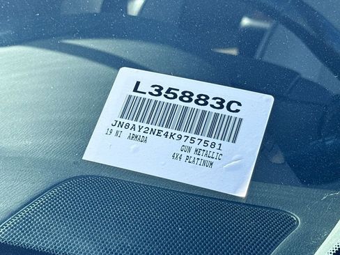 Used 2019 Nissan Armada Platinum w/ Captain's Chairs Package image 16