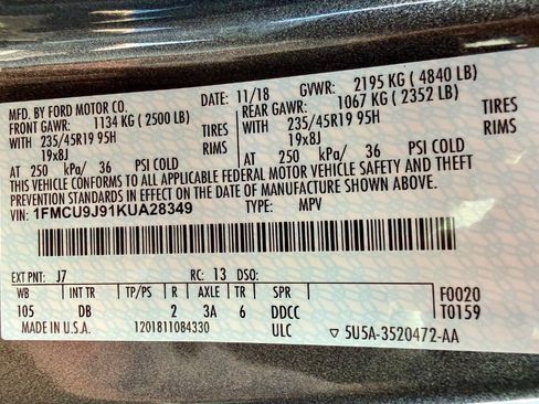 Used 2019 Ford Escape Titanium AWD/4WD image 51