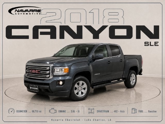 Used 2018 GMC Canyon SLE w/ SLE Convenience Package RWD image 1