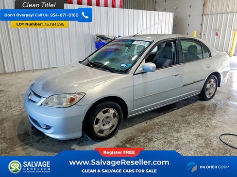 Used 2005 Honda Civic Sedan 4 Door image 1