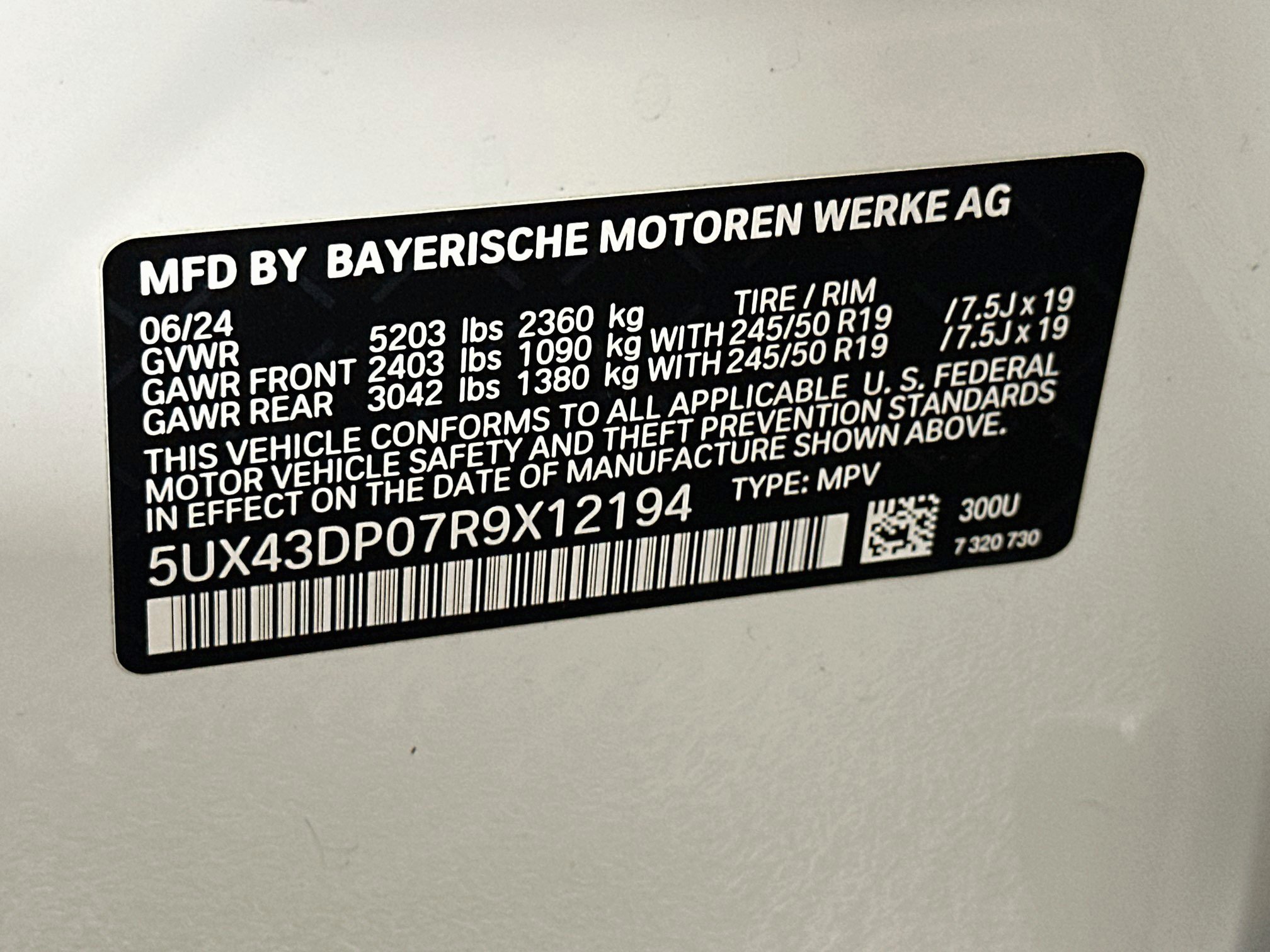 Used 2024 BMW X3 sDrive30i RWD image 12