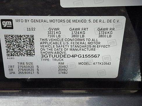 Certified 2023 GMC Sierra 1500 SLT w/ SLT Premium Package image 25