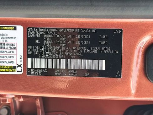 Used 2024 Lexus RX 350 w/ Convenience Package AWD/4WD image 45