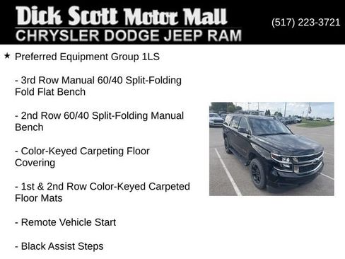 Used 2020 Chevrolet Tahoe LS w/ Enhanced Driver Alert Package AWD/4WD image 3