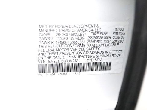 Used 2023 Acura MDX SH-AWD w/ Advance Package image 32