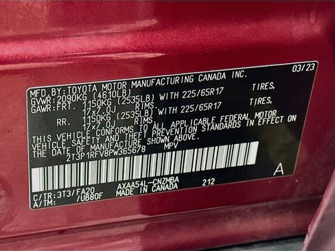 Used 2023 Toyota RAV4 XLE AWD/4WD image 12
