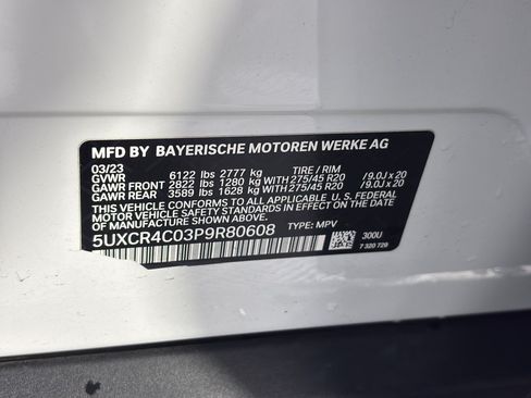Certified 2023 BMW X5 sDrive40i w/ Climate Comfort Package RWD image 31