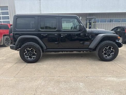 Used 2023 Jeep Wrangler Unlimited Rubicon 4xe w/ Cold Weather Group AWD/4WD image 2