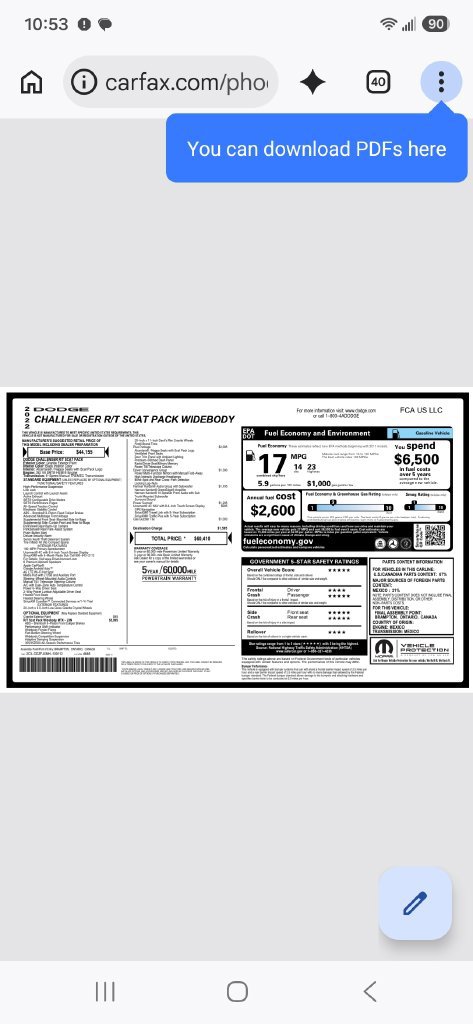 Used 2022 Dodge Challenger R/T Scat Pack RWD image 34