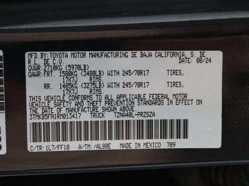 Used 2024 Toyota Tacoma SR5 image 36